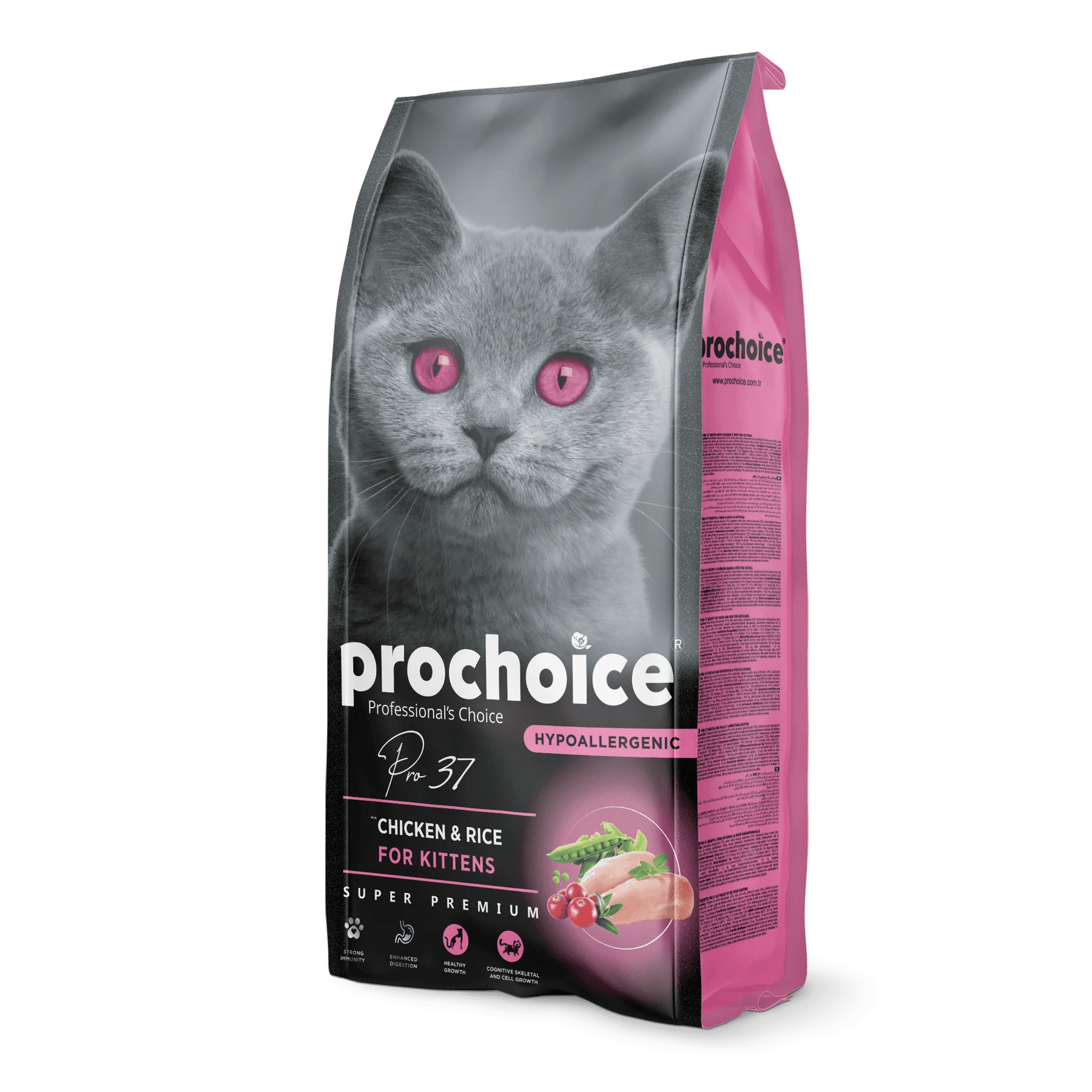 Prochoice Pro32 Chicken and Rice Recipe Kitten Food - Mypets.pk