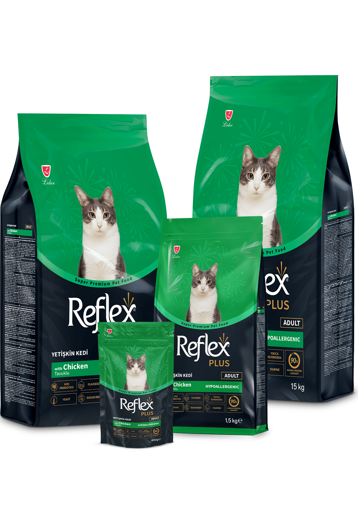 Reflex Plus Adult Cat Food with Chicken - Mypets.pk