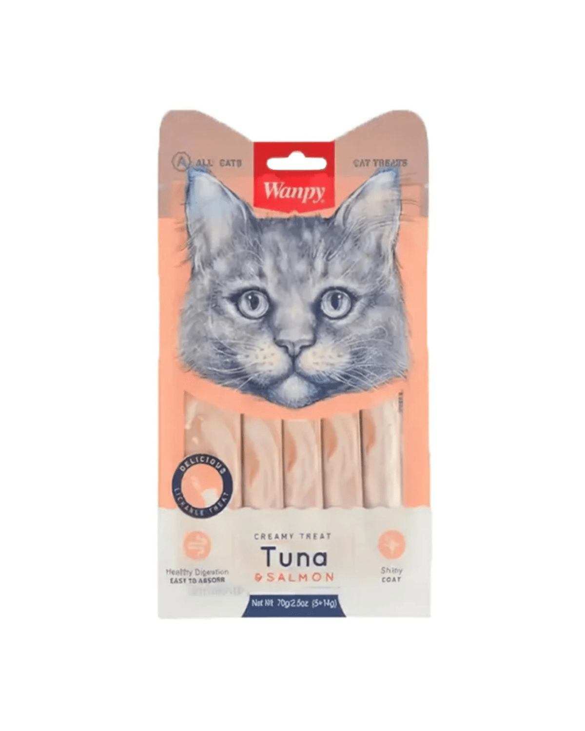 Wanpy Creamy Lick - able Treats for Cats - Mypets.pk