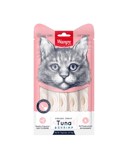 Wanpy Creamy Lick - able Treats for Cats - Mypets.pk